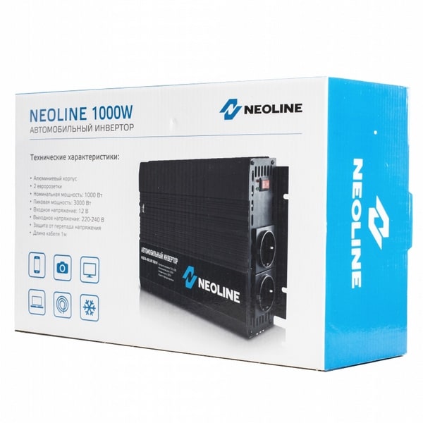 Автомобильный инвертор Neoline 1000W